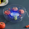Toolzia Portable Ultrasonic Fruit and Vegetable Cleaner IPX7 Waterproof Food