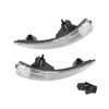 Pair of Rearview Wing Mirror Indicator Lens Turn Signal Light