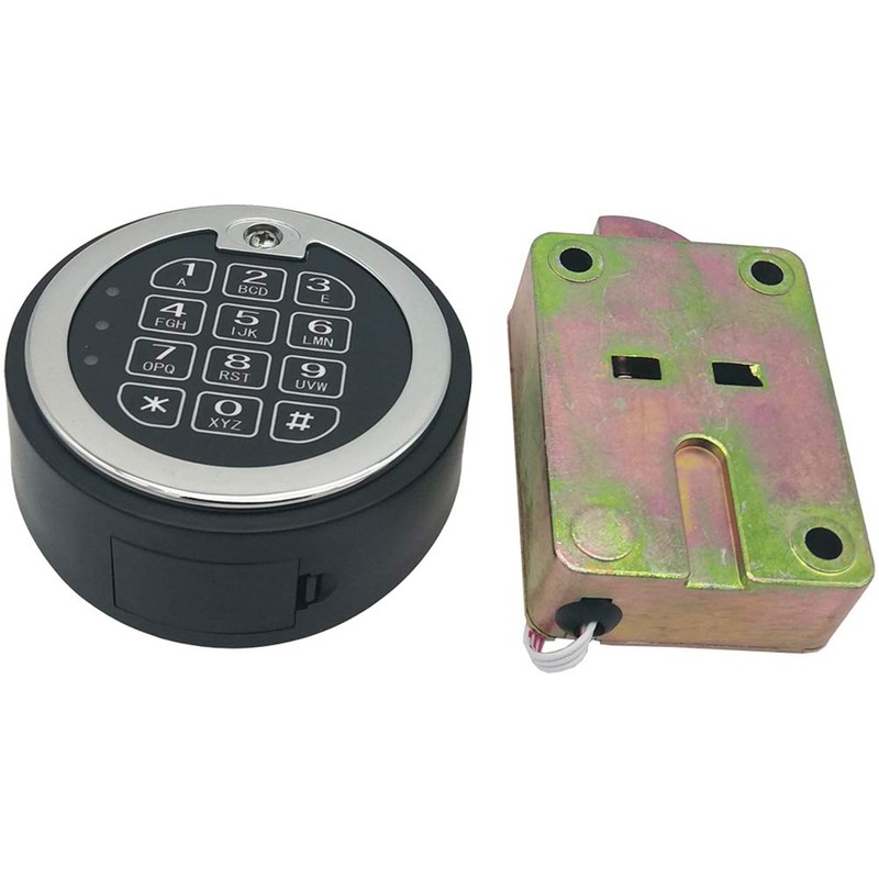 Electronic Digital keypad time delay Lock for Safe Box, up