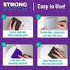 StrongPatch Drywall Repair Kit with Spackling, Adhesive Metal Patch, Spackling