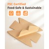 Bake Choice 100 Pcs Loaf Pan Liners for Baking Bread