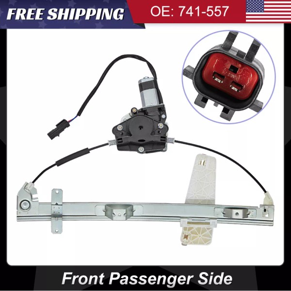 OS06383 For 2000-2004 Jeep Grand Cherokee Front Right Window Regulator