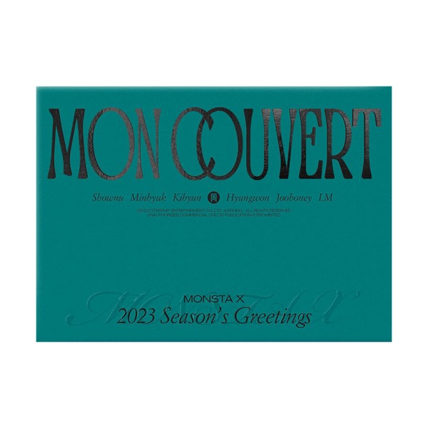 MONSTA-X 2023 Seasons Greetings : MON COUVERT [WALL CALENDAR ver.]