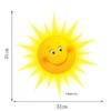 Smiling Sun Wall Sticker Wall Decal Sun Wallpaper for Kindergarten