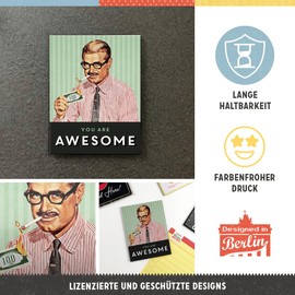 Nostalgic Art Magnet, Multicoloured