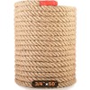 Manila Rope 3/4″×50′ - Nautical Ropes - Natural Jute Rope - Large Decorative Hemp Rope - Thick Heavy Duty (3/4 Inch 50Ft)