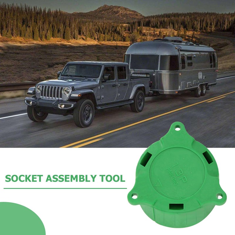 FAST-FX 1280B Green Cap for 8-Pin/13-Pin Plug - Universal Trailer