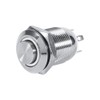 Keenso Car Momentary Push Button, 4-Pin 1NO 12 mm LED