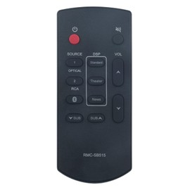 RMC-SB515 RMCSB515 Replace Remote Control fit for Insignia 2.1-Channel Soundbar NS-SB515 NSSB515 NS SB515