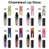 OYGCee Chameleon Liquid Lipstick Red Green Color,Shimmer Metallic Colourful Lip