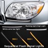Switchback White/Amber LED Front Side Marker Headlight DRL Amber Sequential