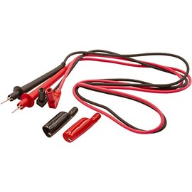 Triplett 79-374 Universal 48" Test Leads with Insulated Screw-On Alligator Clips (Female Banana Jack)