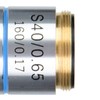 40x Achromatic Objective Lens, 40x 185 160/0.17 Microscope Objectives Aluminum