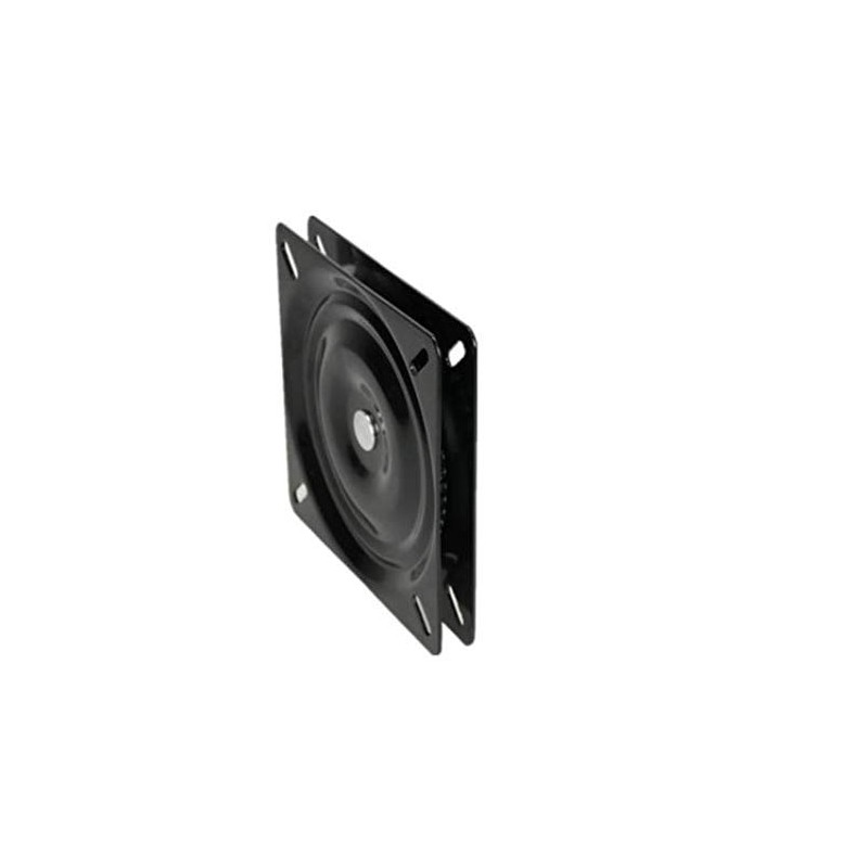 Lheng 7 Inch Black Heavy Duty Square Turntable 360 Degree