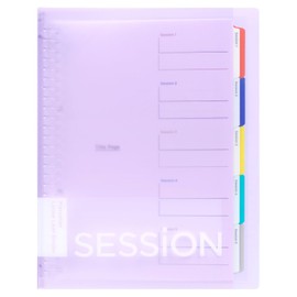 Maruman Binder Session B5 26 Holes Light Purple F310-30