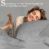 Apex Furnishings Single Duvet Cover Set Soft Microfibre Silver Bedding