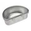 All Things Bunnies Galvanized Metal Coop Cup Feed Bowl (1