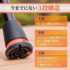 Omi Ichimonji: Rubber Cane Replacement Rubber Tip Rubber Tip Power Grip, 0.6 inches (16 mm), Comfortable Penetration (Gray), Not For Snow Roads