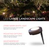 UltraPro LED Landscape Lights, Warm White, Large, 6 Pucks, 48ft,