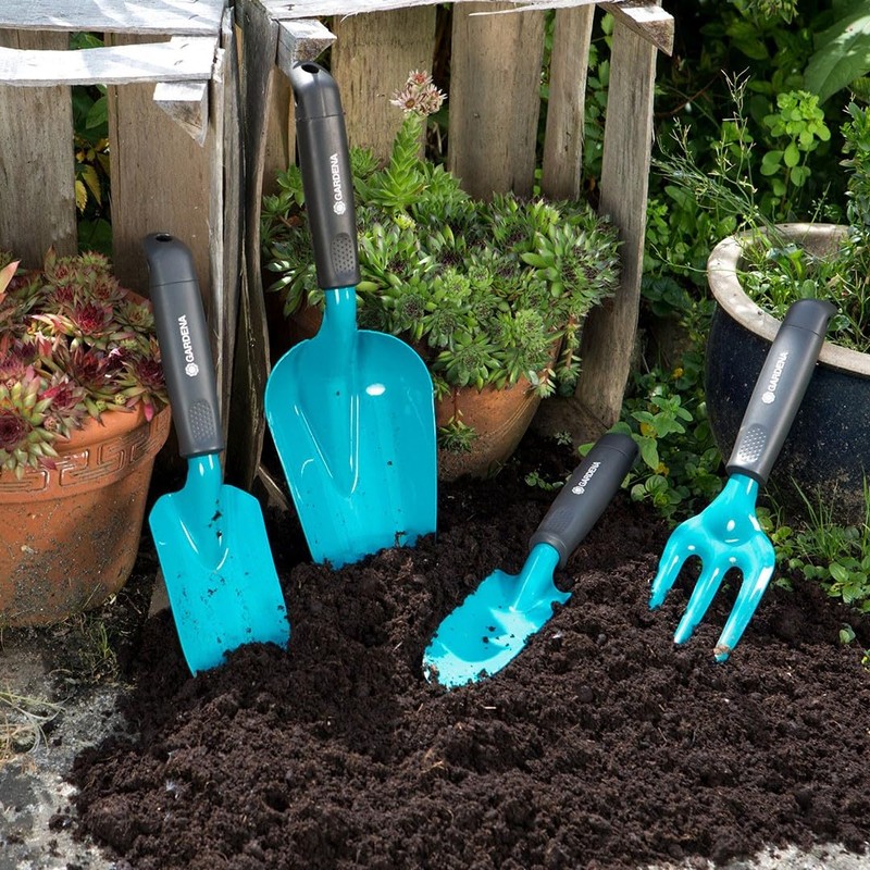 Gardena 3215-20 Hoe, 2 Claws, Heart Shaped Blade, Combination System,