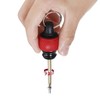 VESSEL Ball Grip Carrying Bit Holder (Red) QB22RU (1)
