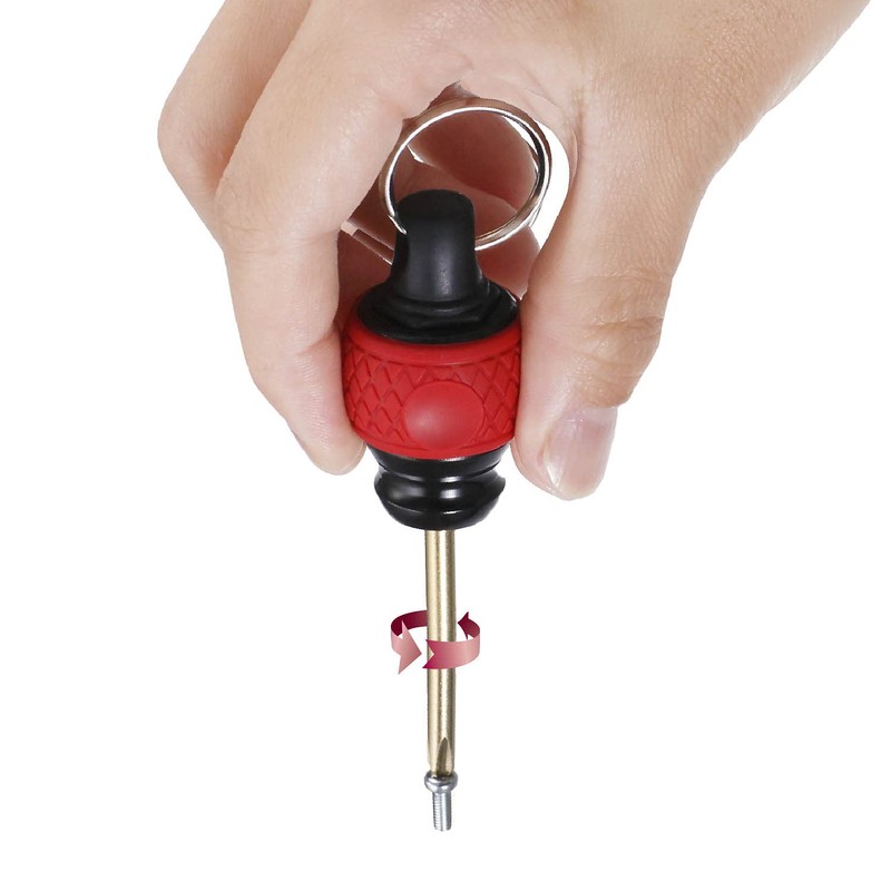 VESSEL Ball Grip Carrying Bit Holder (Red) QB22RU (1)