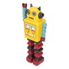 Robot Figurine American Style Retro Classic Resin Cartoon Robot Model