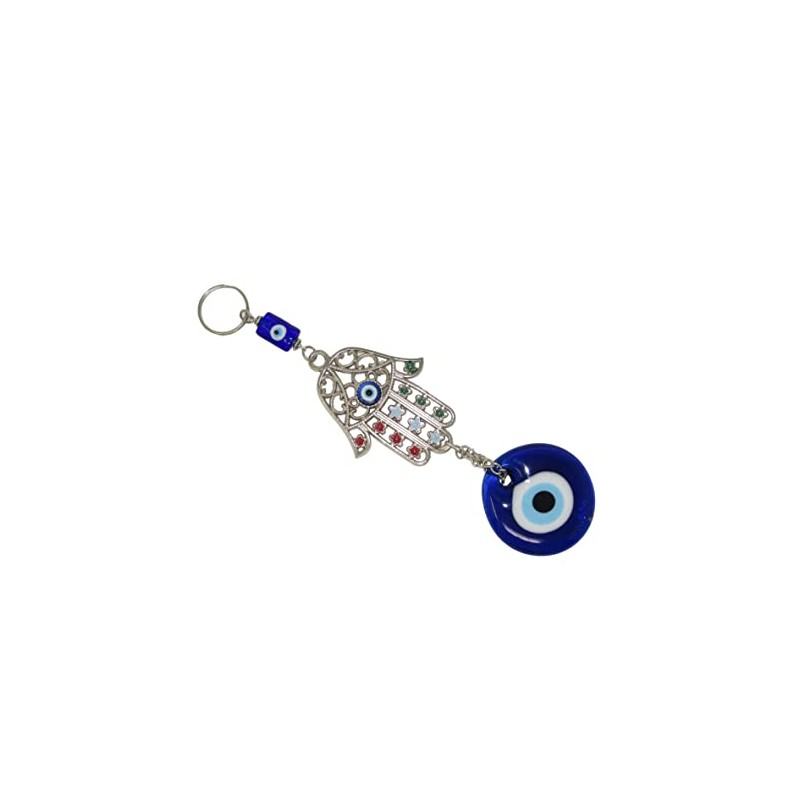 616-5cm Lucky Evil Eye, Hamsa Hand Wall Hanging Gift for