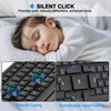 EDJO Wireless Keyboard, 2.4G Full-Sized Cordless USB Silent Computer Keyboard,