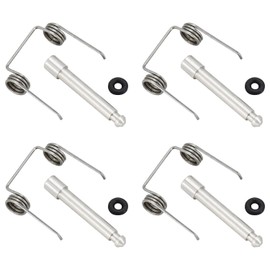 4PCS 877-825 877-761 Feeder Spring Feeder Shaft 877-826 Shaft Ring Washer Set Compatible With Hitachi Coil Roofing Nailer NV45AB NV45AB2M NV45AES NV50A1 NV50AP2 NV50A1M NV45AB2 NV45AE NV45AA