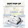 JACEPFY Floor Pop Up Outlet, Pop Up Waterproof Floor Electrical
