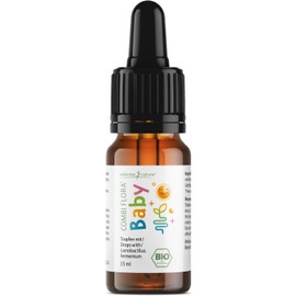 effective nature Combi Flora Baby - 15 ml - Bei Atemwegs- und Magendarminfektionen bei nicht-gestillten Säuglingen und Kleinkindern - Ausreichend für einen Monat - In Bio-Qualität