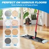 Reusable Microfiber Mop Pads Compatible with O Cedar H2prO Flat