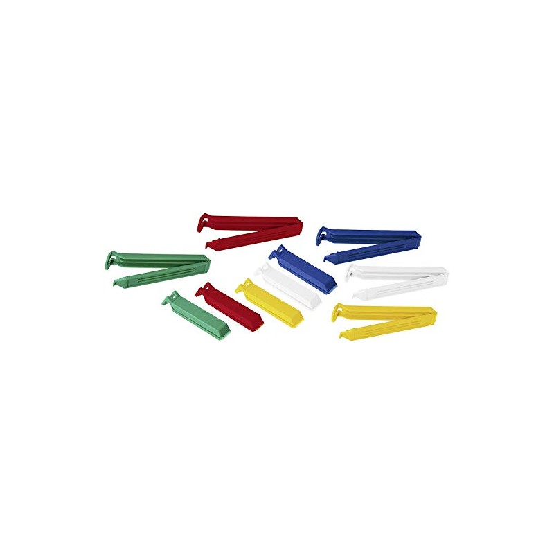 FACKELMANN Aromaclips Tecno Plastic Sealing Clips in 2 Sizes, Sealing