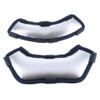 Zett BLMP122 Mask Pad for Baseball Catchers, Navy x Silver
