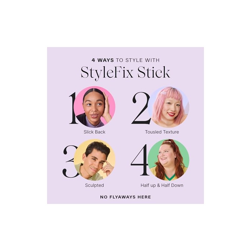 JVN StyleFix Hair Wax Stick - Frizz Control & Flyaway
