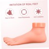 Outanaya Creative Nail Art Practice Foot Model Flexible Training Tool