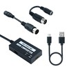 Mcbazel セガMD1/MD2/SNK専用 HDMI コンバーター 1080p/720p画質切り替え アスペクト比切り替えスイッチ内蔵 4:3から16:9変換可能 セガメガドライブ/SNK HDMI変換接続コンバーター-ブラック