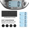 Themisto TH-WS20 Stainless Steel Digital Kitchen Weighing Scale (5kg)