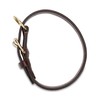 Jack & Russell Peter Original Buffalo Leather Dog Collar Sturdy