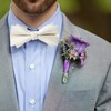 PACGOTH Bow Ties for Men, Men’s Pre-Tie Bow Tie Satin