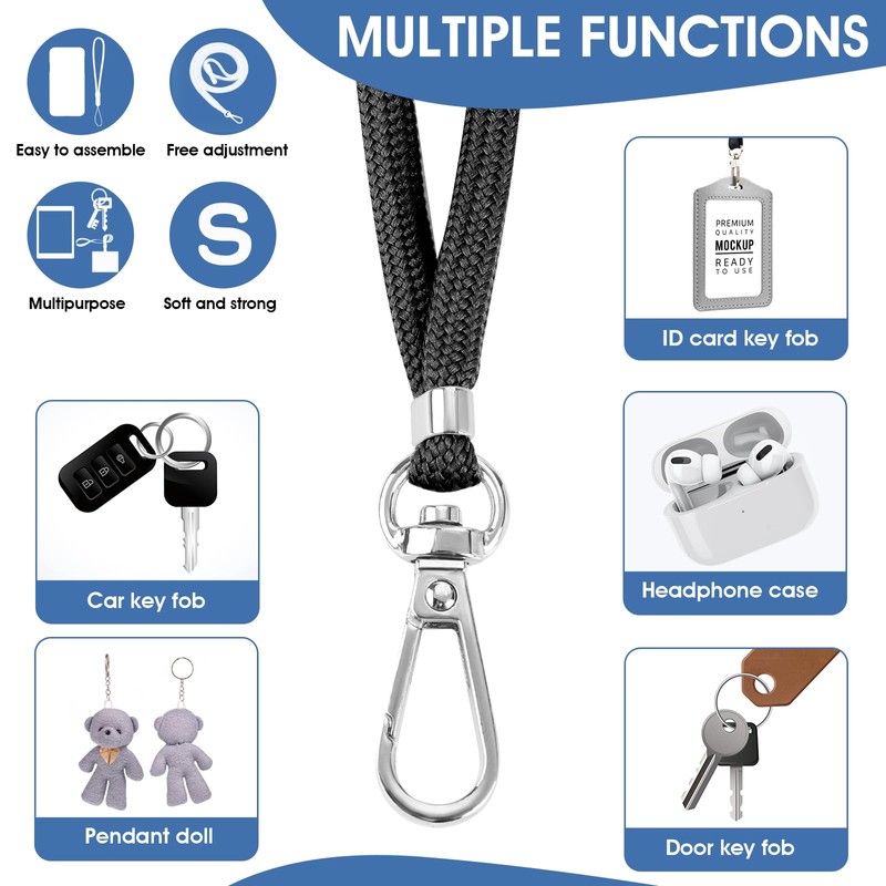 Andibro Universal Phone Lanyard, Adjustable Crossbody Phone Strap Anti-Theft Neck