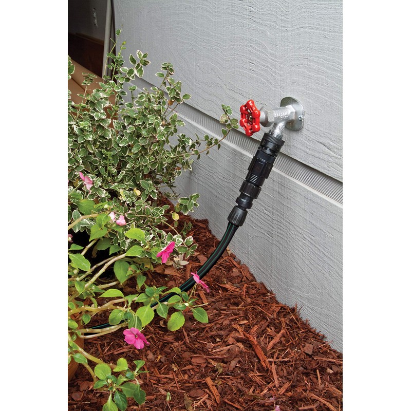 Rain Bird LNDDRIPKIT Drip Irrigation Landscape/Garden Watering Kit with Drippers,