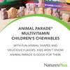 NaturesPlus Animal Parade Children's Chewable Multivitamin - Grape Flavor -