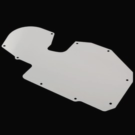 G-PLUS A/C And Heater Delete Panel Plate Compatible with 1968-1974 Chevy Nova X-Body
