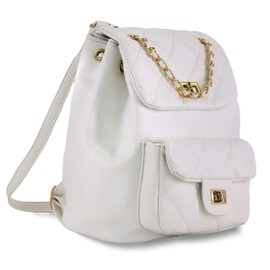 Crossbody Bag for Women Soft PU Leather Handbag Womens Hobo Shoulder bag with Wallet Diamond Plaid, Backpack White, Hobo Bag