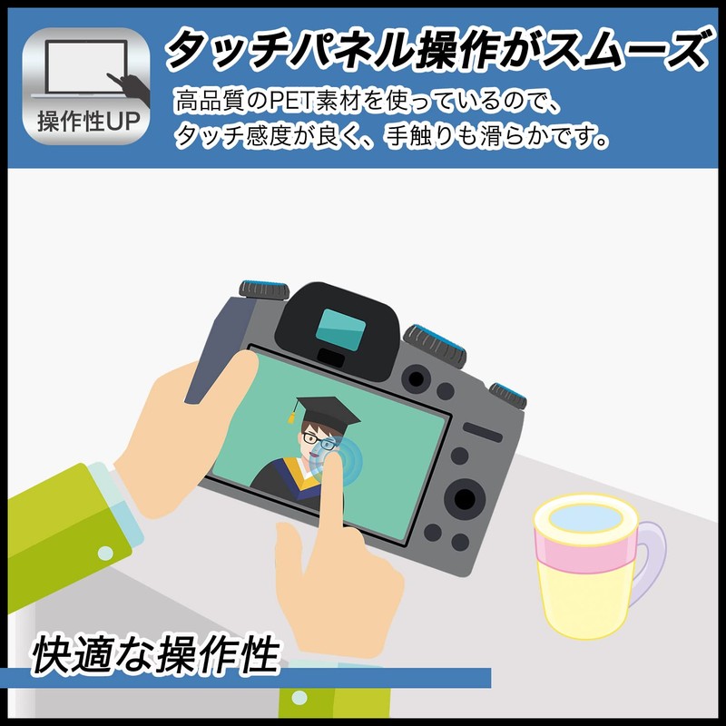 FILMEXT BGKD00147 Protective Film for RX100VII (DSC-RX100M7/RX100M7G) Made in Japan