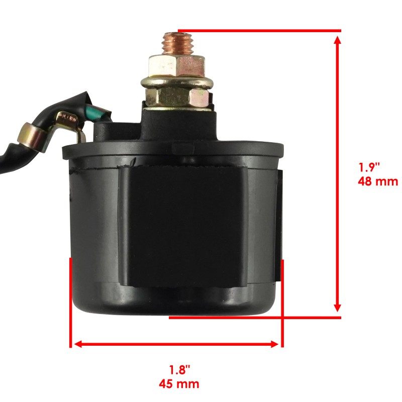 Caltric Starter and Relay Solenoid for Polaris Phoenix 200 2005-2021