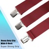 BoiLafiYon Suspenders for Men with Heavy Duty Clip, 2" Wide