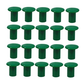 BESPORTBLE 50Pcs Bamboo Cane Caps Garden Cane Topper Protectors for Outdoor Use Pole Tips for Enhanced Accessory